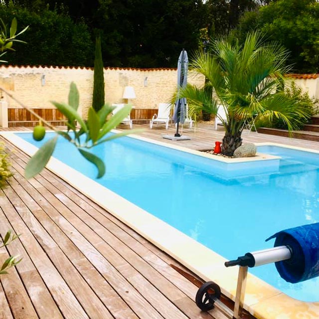 Piscine béton - mise en service